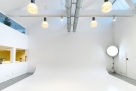 studio fotografico su due livelli