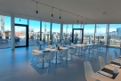 Spazio eventi con terrazzo panoramico
