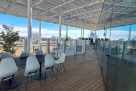 Spazio eventi con terrazzo panoramico