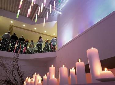 Loft design con terrazza